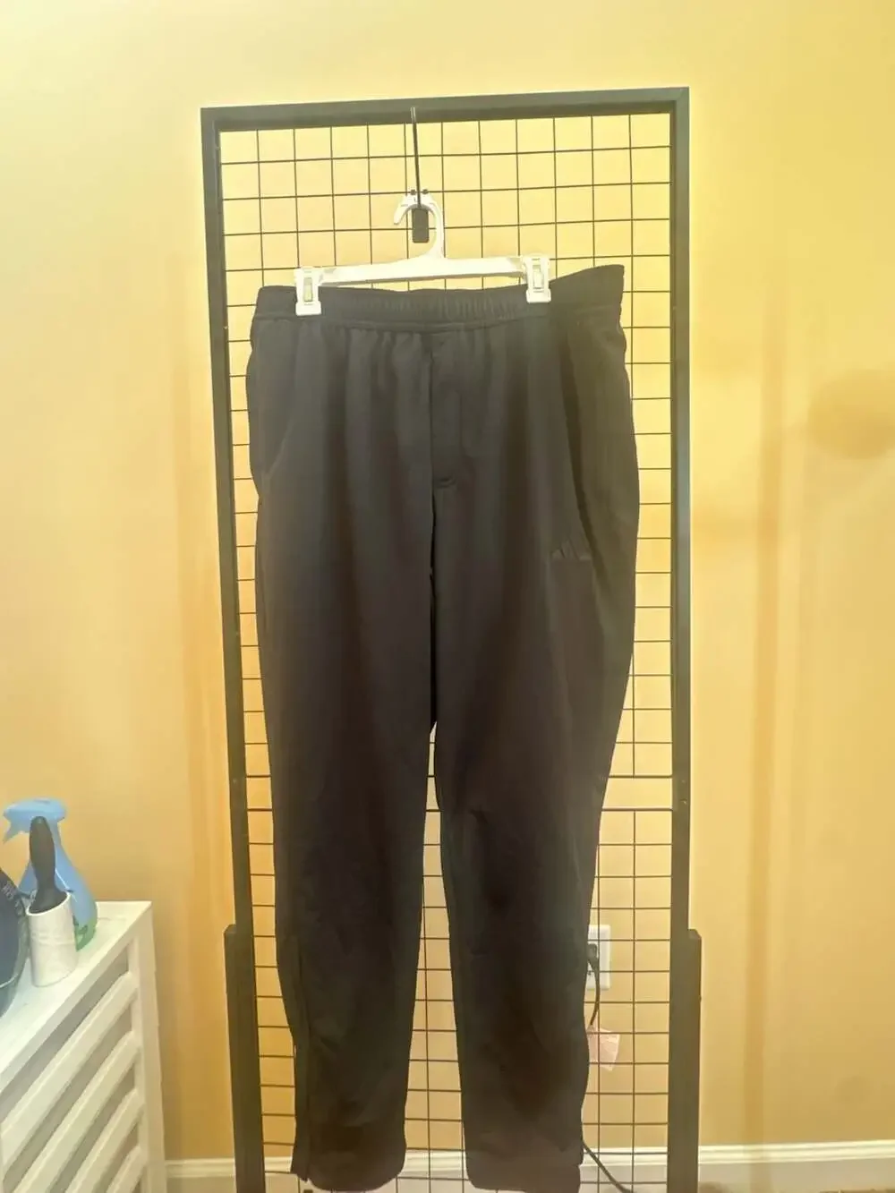 Adidas Men's Training Athletic Track Pants with Side Pockets
